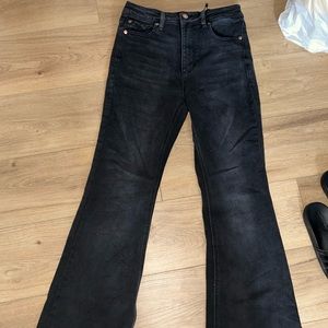 Garage flared leg Jean black size: 05 / 27